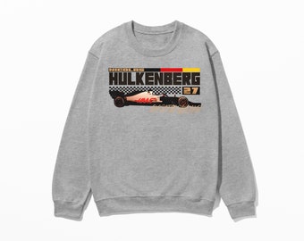 Hulkenberg Inspired Sweatshirt, German Racing Driver Shirt, Motorsports Apparel, Racing Team Merchandise, Unisex Cotton Tee