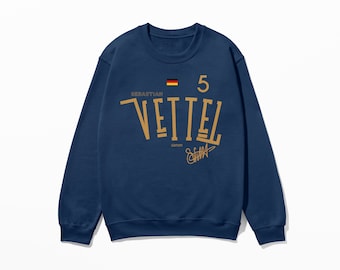 Vettel Sweatshirt | Inspired Danke SEB Shirt - German Racing Legend Motorsports Apparel Retro Racing Gift Unisex Tee