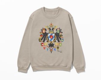 Holy Roman Empire Sweatshirt | Medieval Knight Shirt | History Lover Gift | Germany, Prussia Eagle Tee