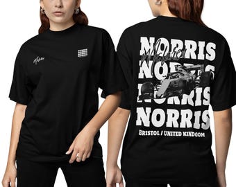 Norris T-Shirt | British Racing Team Merch | Motorsports Apparel & Driver Fan Gift
