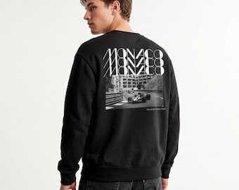 Monaco Racing Sweatshirt, Circuit Monte Carlo Shirt, Race Gift, Formula Inspired Shirt, Aesthetic Racing Track Clothing, Motorsport Apparel