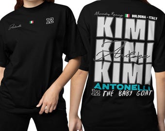 Antonelli T-Shirt | Inspired Italian Racing Driver Merchandise | Race Team Tee for Motorsports Fans
