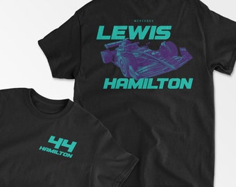 Hamilton T-Shirt Inspired Racing Driver Shirt, Motorsports Apparel Gift, Inspired Racing Team Merch for Fans