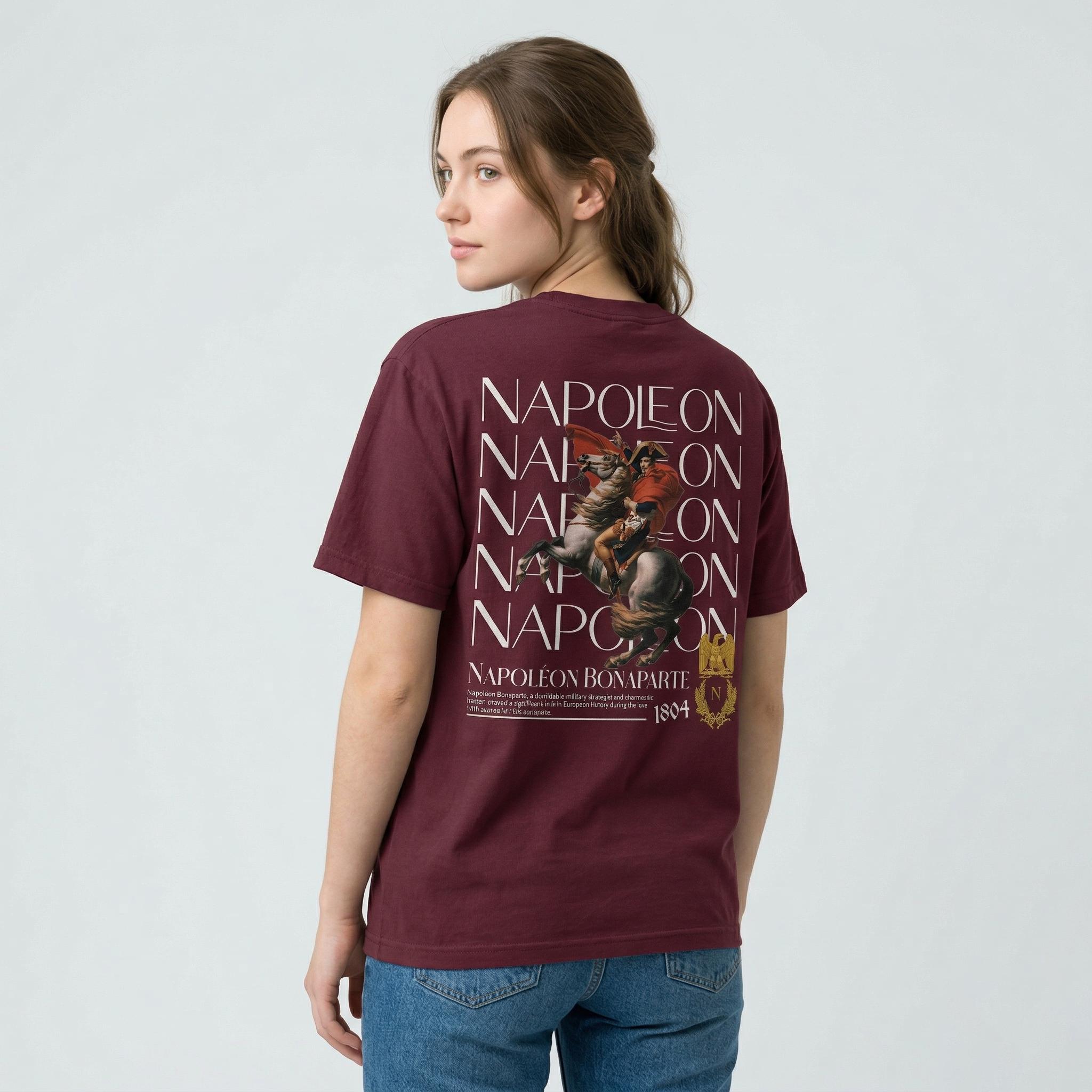 トップス 2000s used napoleon light top Napoleon Inspired T-shirt, History Gift, French Revolution, France