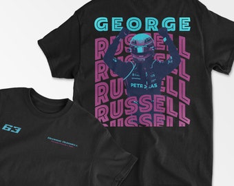 Russell T-Shirt | Inspired German Racing Team Merch - Motorsports Apparel, Racing Driver Shirt, Race Fan Gift