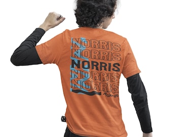 Norris T-Shirt | Inspired British Racing Driver Shirt | Motorsports Apparel, Race Fan Gear