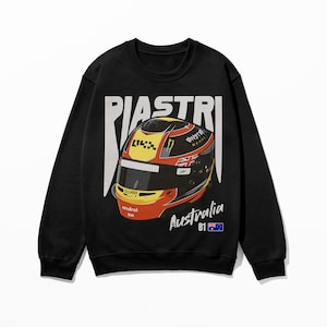 Piastri Sweatshirt | Inspired Motorsports Apparel, British Racing Team Merchandise, Race Fan Gift, Driver Sweater