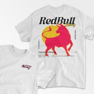 Racing Team Inspired T-Shirt, Bull Racing Shirt, Motorspors Apparel, Bull Merch, Racing Gift, Unisex Cotton Tee