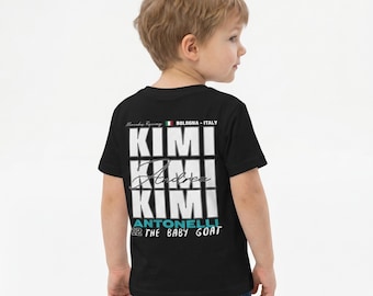 Camiseta Antonelli para niños pequeños, ropa inspirada en el automovilismo, productos Antonelli, camiseta de carreras para niños, camiseta unisex para jóvenes.