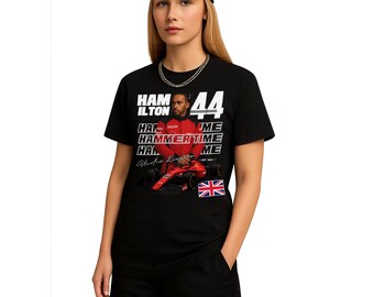 Hamilton T-Shirt | Inspired by English Racing Driver | Motorsports Apparel, Race Fan Gear, Racing Team Merch