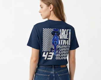 Colapinto T-Shirt | Inspired Comfort Colors Shirt, Motorsports Apparel, Racing Team Merch, Race Fan Gift, Unisex Driver Graphic Shirt