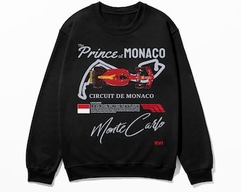 Leclerc Monaco Sweatshirt | Inspired Formula Apparel | Monte Carlo Racing Gift & Fan Merchandise