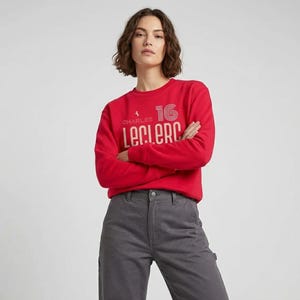 Leclerc Sweatshirt | Inspired Motorsports Apparel, Monaco Race Fan Gear, Racing Team Merchandise