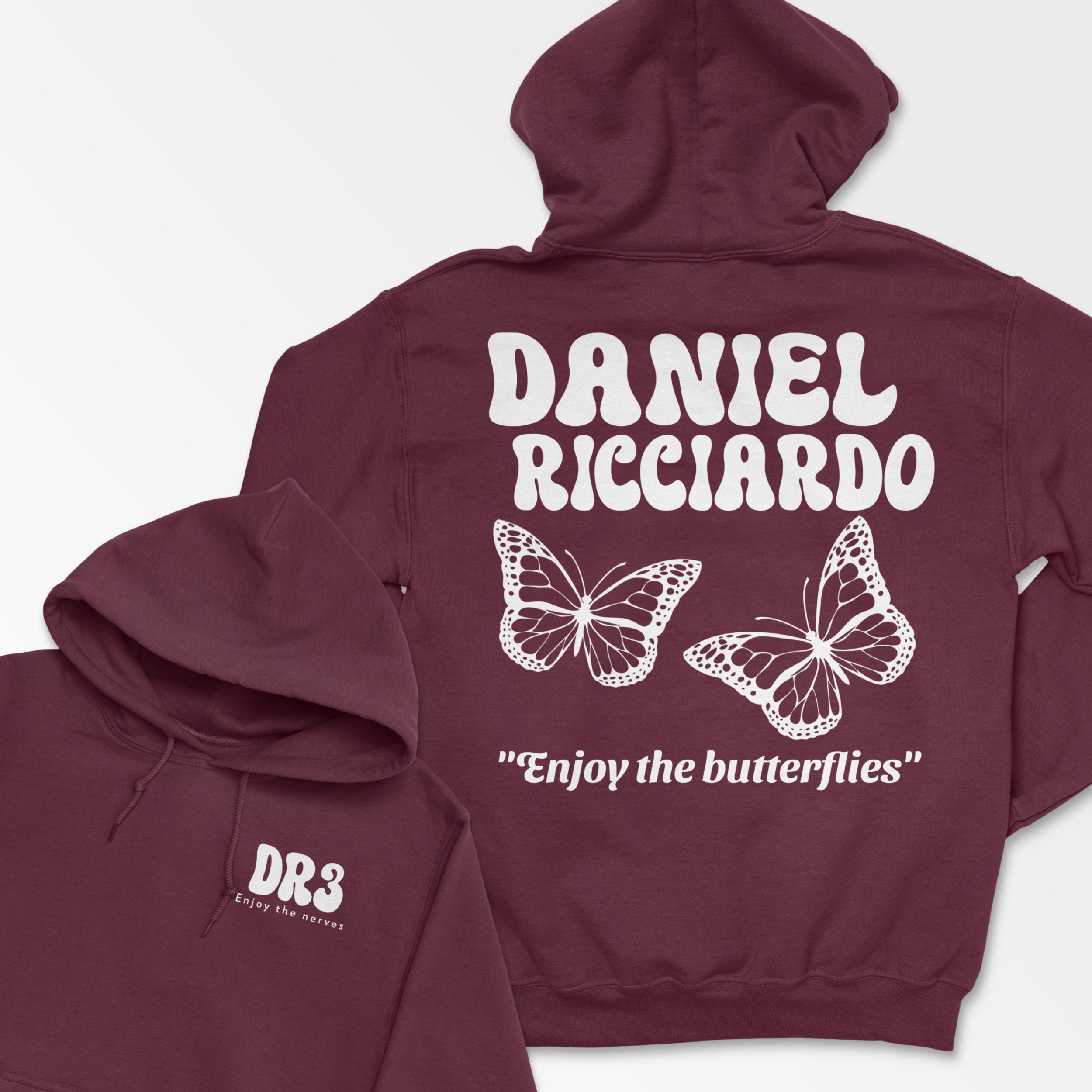 Daniel Ricciardo 'Comfort' Hoodie Violet – Stint Apparel