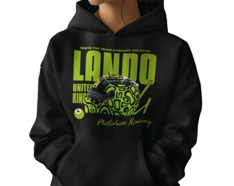 Norris Hoodie | Racing Sweatshirt, Inspired Formula Apparel | Race Team Merchandise & Motorsports Fan Gear