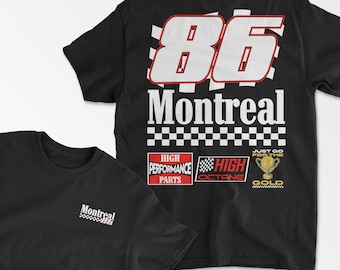 Montreal Canada Racing T-Shirt | Inspired Grand Prix Tee | Vintage Motorsports Apparel | Race Fan Gift | Unisex Racing Shirt