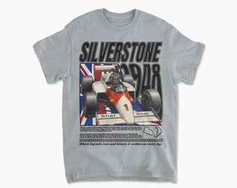 Silverstone T-Shirt | Inspired Racing Circuit Shirt, Race Day Tshirt, Race Lovers Gift, British Motorsports Apparel, Race Track Merchandise