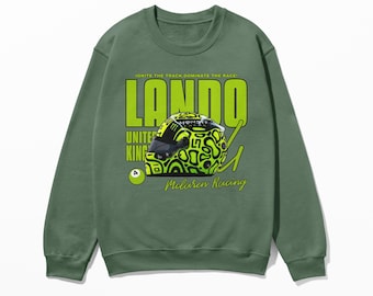 Norris Sweatshirt - Inspired Formula Shirt, British Racing Driver Sweater, Race Team Merch, Perfect Gift for Fans