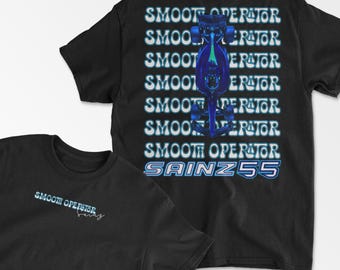 Sainz T-Shirt | Inspired Racing Driver Shirt | Unisex Motorsports Apparel | Smooth Operator Racing Merch