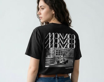 Monaco Racing Tshirt, Circuit Monte Carlo Shirt, Race Gift, Formula Inspired Shirt, Aesthetic Racing Track Clothing, Motorsport Apparel