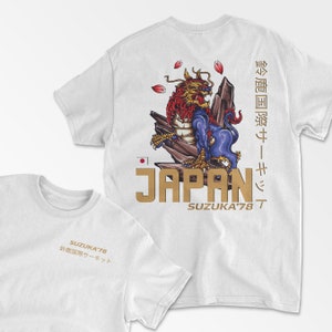 Suzuka T-Shirt, Japan Racing Circuit Shirt Retro Motorsports Tee Unisex Cotton Streetwear Gift