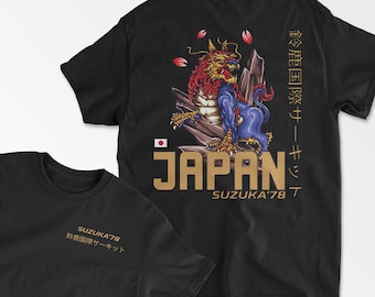 日本未入荷☆RURU T-Shirt/COLOCYNTH Suzuka T-shirt, Japan Racing Circuit Shirt Retro Motorsports