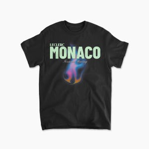 Leclerc T-Shirt Monaco Inspired Racing Driver Tee - Motorsports Apparel, Race Fan Gear, Monte Carlo Tee, Racing Team Merch