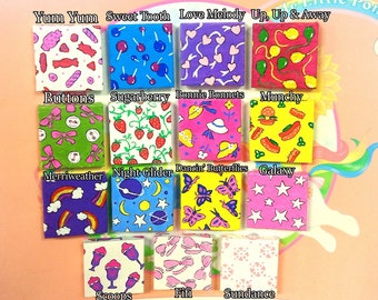 My Little Pony cutie canvas (LIMITED) - hand-painted teeny tiny pictures based on MLP characters! Wall hanging. Collect them all! OOAK gift.