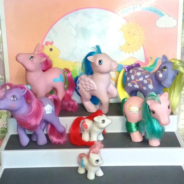 NEW PONIES ADDED!** My Little Pony G1 ponies - Original, vintage 1980s & 1990s toys. [Set 1]