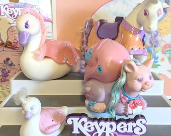 Juguetes Tonka Keypers vintage de los años 80: Coleccionables retro