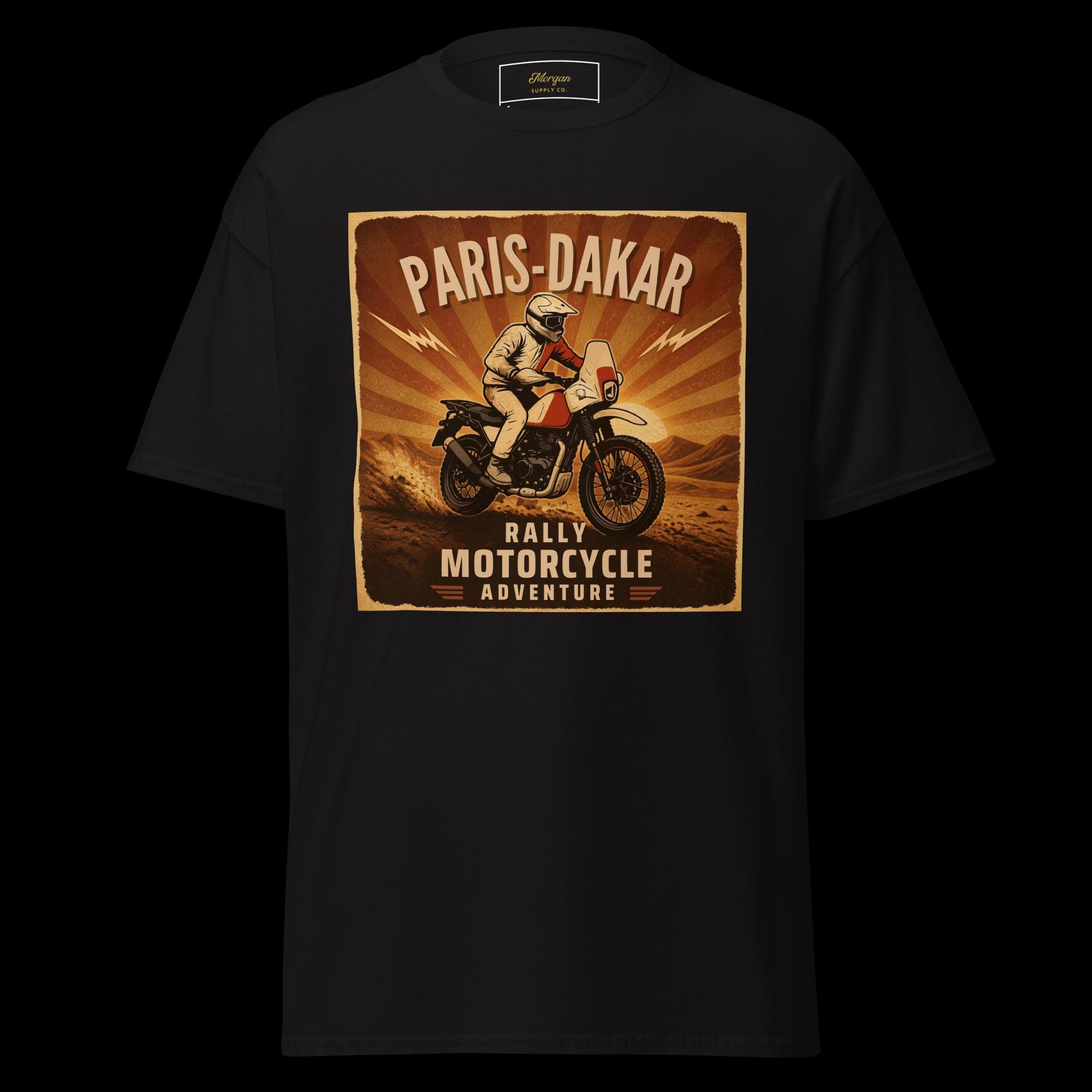 Vintage Paris Dakar Tshirt - Etsy