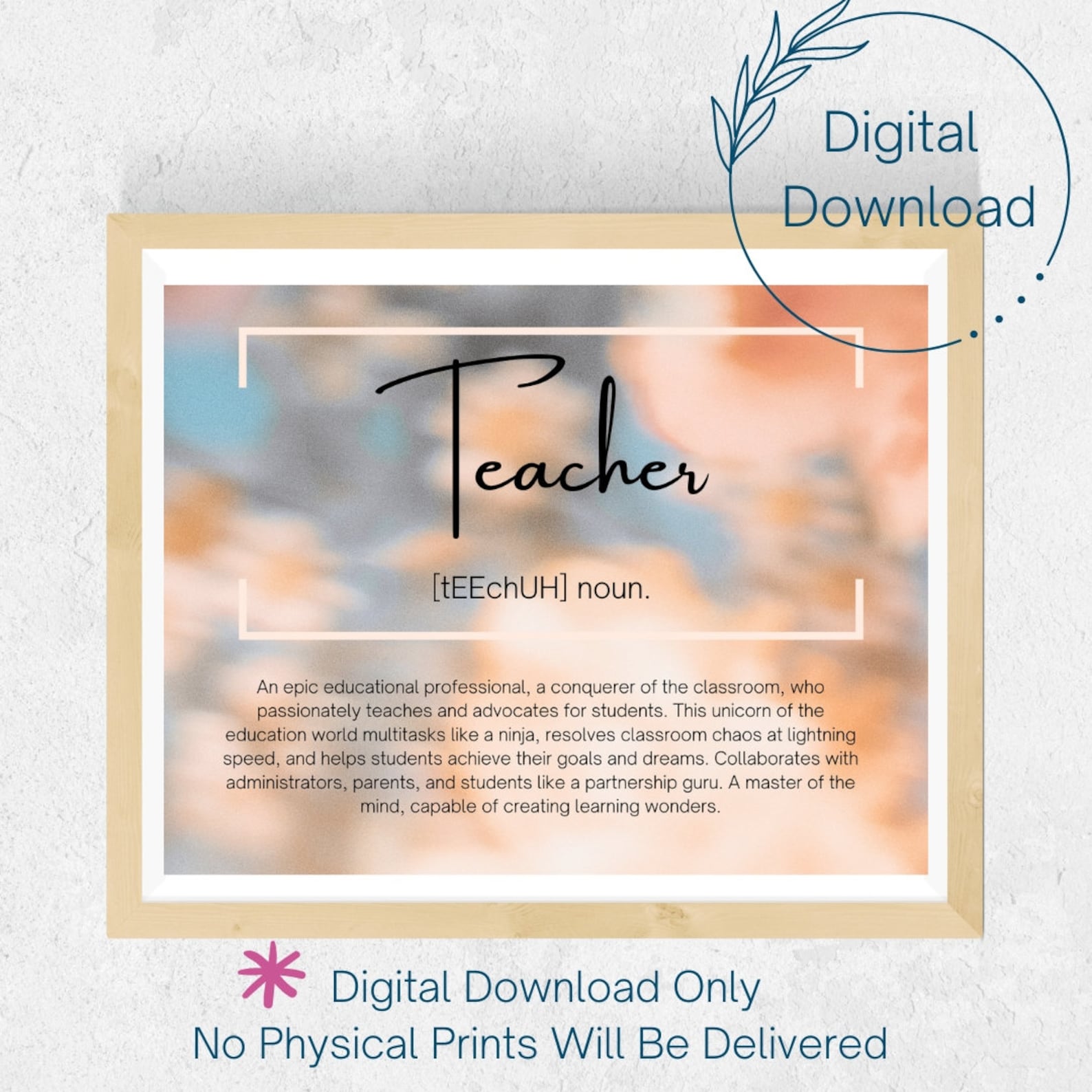 Printable Teacher Appreciation Week Sign Etsy