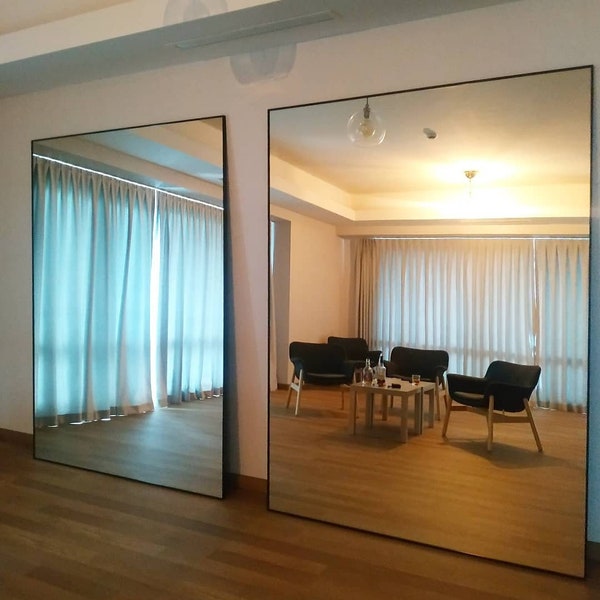 Espejo estético decoración de la pared espejo de lujo, espejo de tamaño personalizado espejo de longitud completa 50x70 pulgadas, decoración de la pared del espejo moderno, decoración del dormitorio del espejo