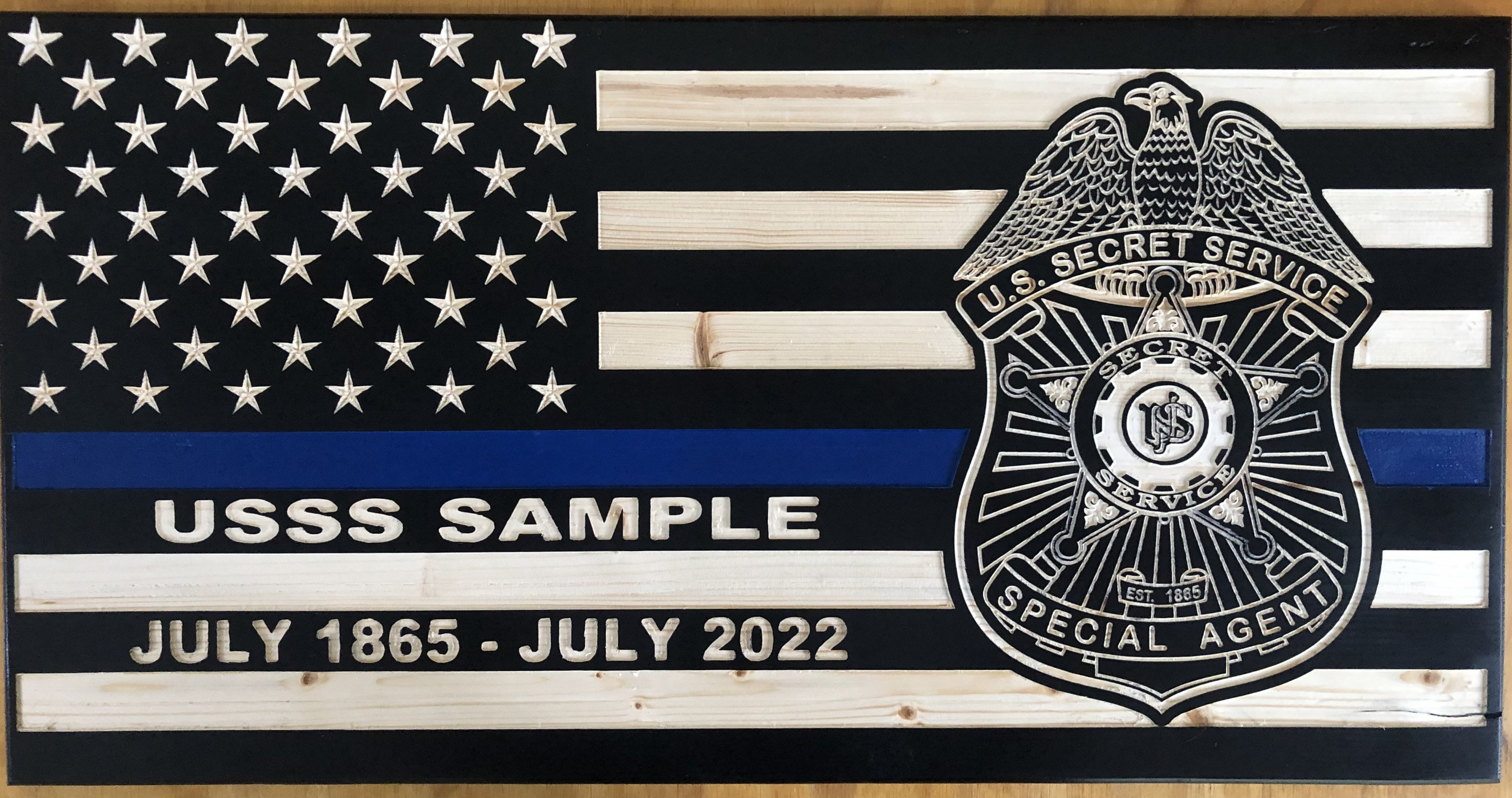 Secret Service Agents Badge