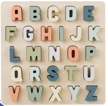 Janod Alphabet Wooden Baby Puzzle + Reviews