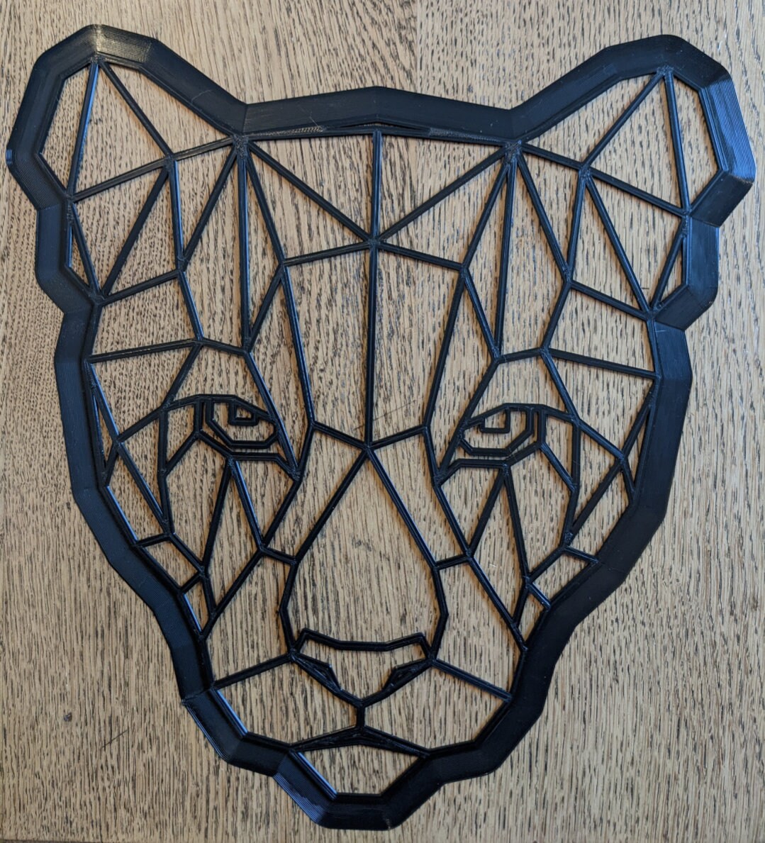 Puma ou Lion Origami Impression 3D