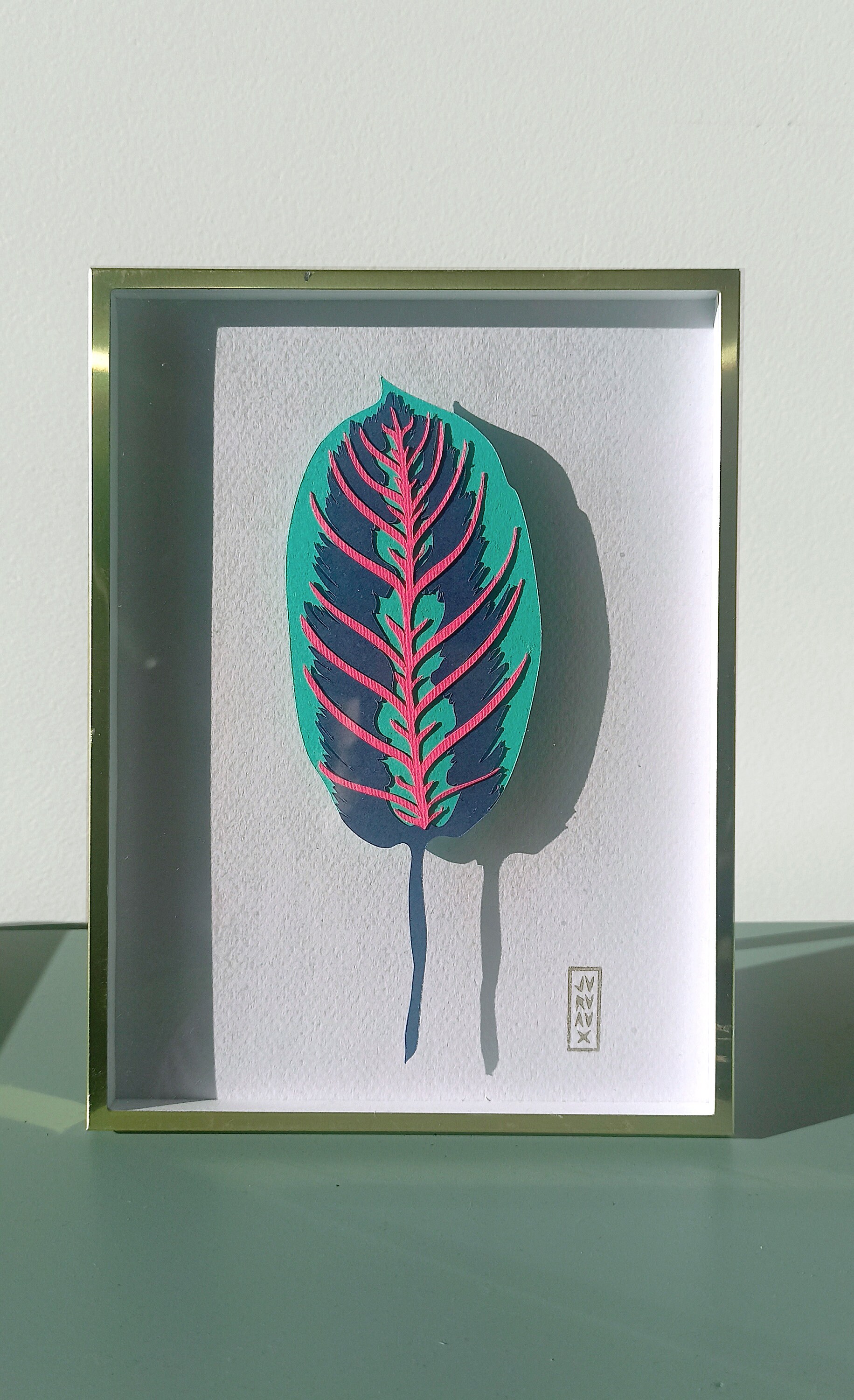 Plant Wall Art - Marantha Light Shining