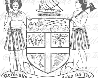 Fijian coats of arms png jpeg pdf