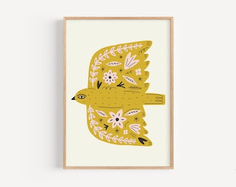 Impresión de pared de cita retro, impresión de descarga digital, arte de pared, póster, decoración del hogar, ilustración, impresiones para enmarcar, decoración