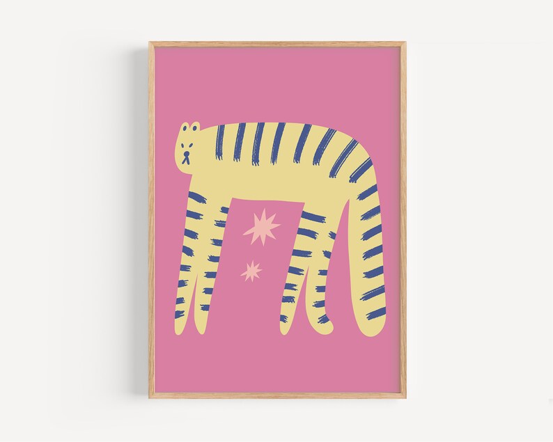 Retro Wall Decor Set Digital Download Print Wall Decor Etsy