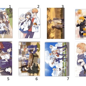 Obstkorb Poster | HOCHWERTIGES Laminat Poster | Anime Poster | Fruba Poster | Tohru Poster | Obstkorb Druck