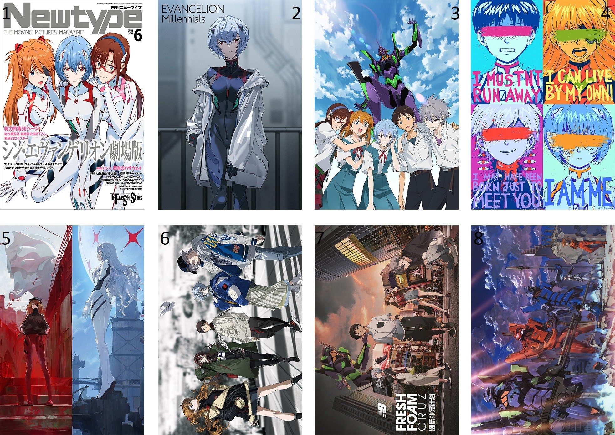 送料込】新世紀エヴァンゲリオン ラミネートカード EVA STORE