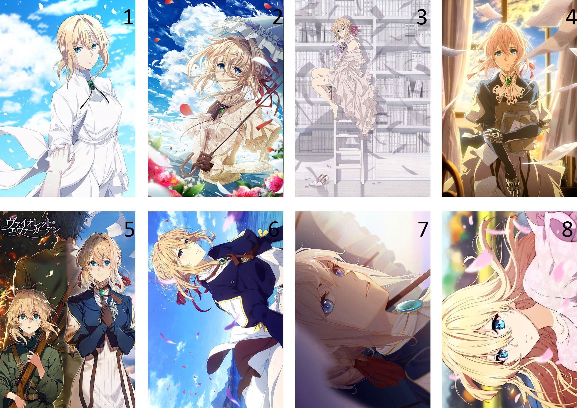 Violet Evergarden Posters High Quality Anime Posters Violet - Etsy Violet Evergarden Posters High Quality Anime Posters Violet - Etsy