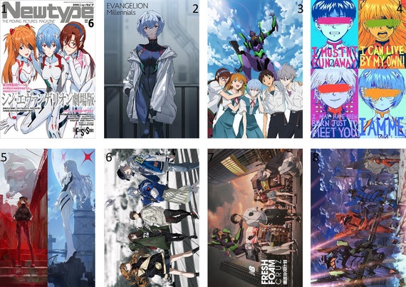 Neon Genesis Evangelion Posters High Quality Laminated - Etsy Singapore Neon Genesis Evangelion Posters High Quality Laminated - Etsy Singapore
