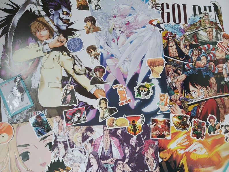 Anime Mystery Box Anime Posters Anime Keychains Anime Etsy