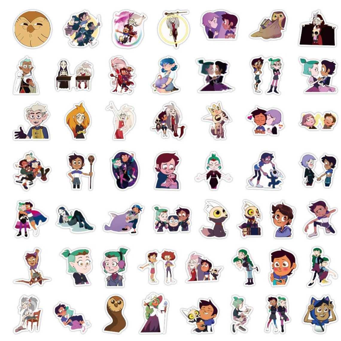 Owl House Stickers Set of 100 Waterproof Vinyl Stickers - Etsy Canada
