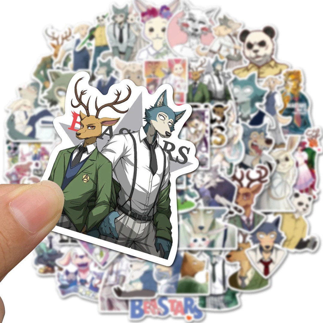 Beastars Stickers Set of 100 Waterproof Vinyl Stickers Anime Stickers