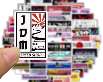 Japanese JDM Stickers | Set of 100 | SAME day SHIPPING! | Phone Stickers | Waterbottle stickers | Laptop Sticker | Car Stickers