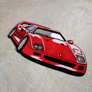 ferrari rug