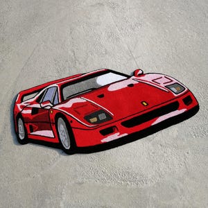 handmade car rug f40